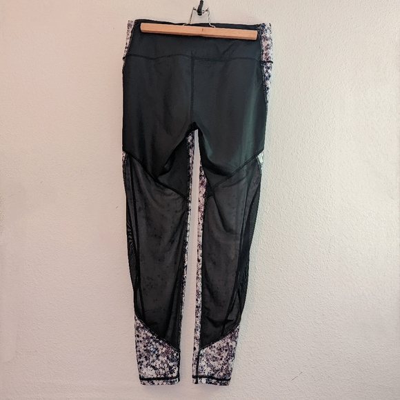 Victoria's Secret Star Purple Mesh Leggings - Picture 5 of 9